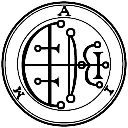 The 1904 Goetia seal of Aim