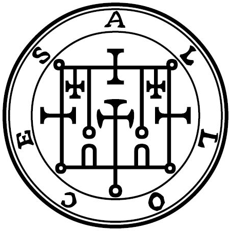 The 1904 Goetia seal of Alloces