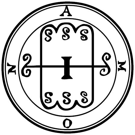 The 1904 Goetia seal of Amon