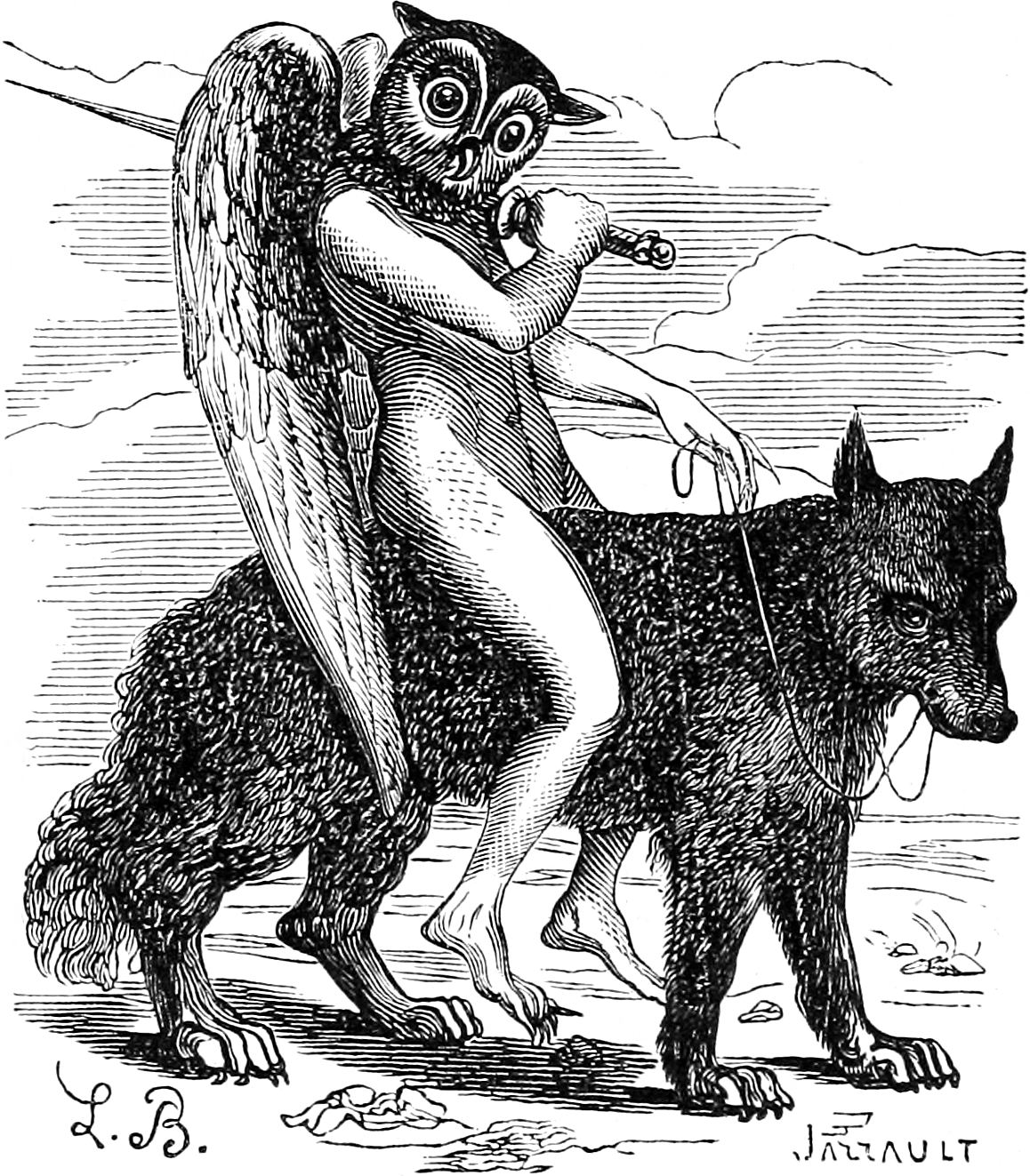 Andras as engraved by Louis Le Breton