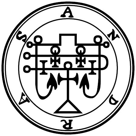 The 1904 Goetia seal of Andras