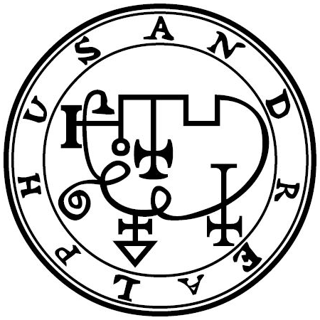 The 1904 Goetia seal of Andrealphus