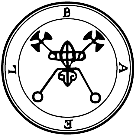 The 1904 Goetia seal of Bael
