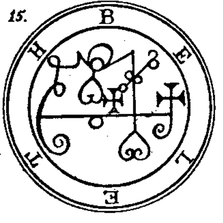 The 1904 Goetia seal of Beleth
