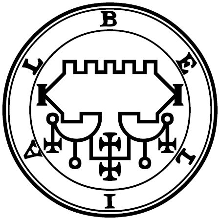 The 1904 Goetia seal of Belial