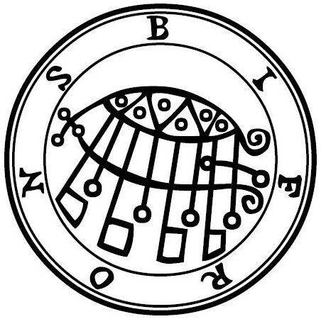 The 1904 Goetia seal of Bifrons