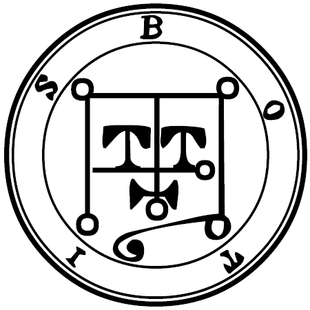 The 1904 Goetia seal of Botis