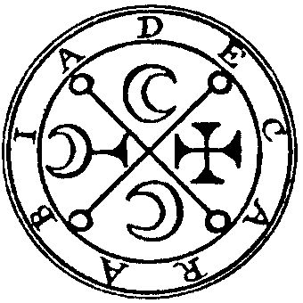 The 1904 Goetia seal of Decarabia