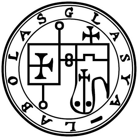 The 1904 Goetia seal of Glasya-Labolas