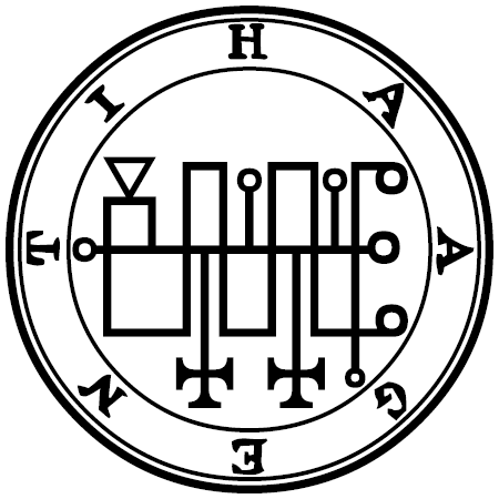The 1904 Goetia seal of Haagenti
