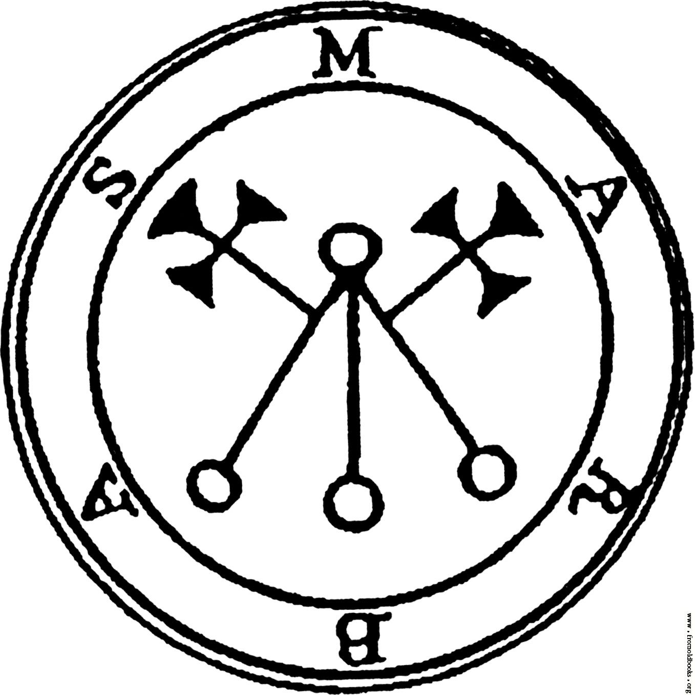 The 1904 Goetia seal of Marbas
