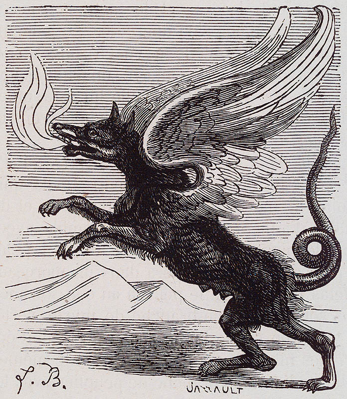 Marchosias as engraved by Louis Le Breton