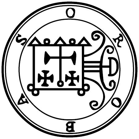 The 1904 Goetia seal of Orobas