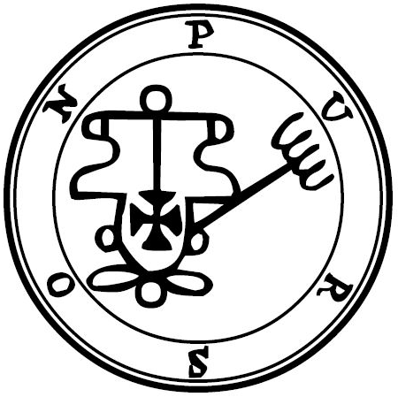 The 1904 Goetia seal of Purson