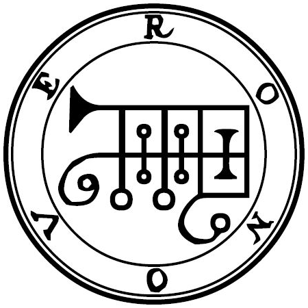 The 1904 Goetia seal of Ronove