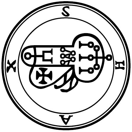 The 1904 Goetia seal of Shax