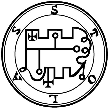 The 1904 Goetia seal of Stolas