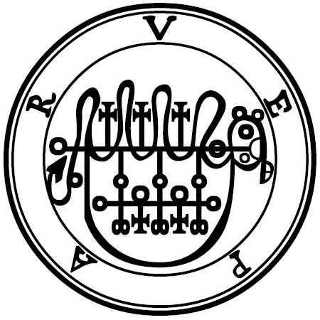 The 1904 Goetia seal of Vepar